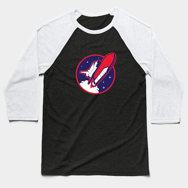 Space Explorer Baseball T-Shirt by daisyaking